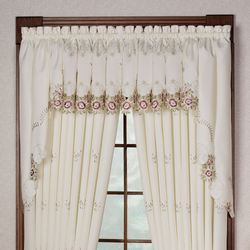 Bella Rose Swag Valance Pair  60 x 38