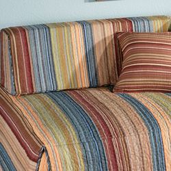 Katelin Bolster Sham Only Blue