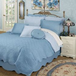 Everafter Quilt Set Dusty Blue