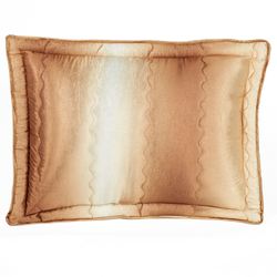 Mirage Tailored Sham Sienna Brown