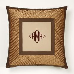 Delta European Pillow with Sham Bronze