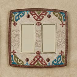 Bandera Double Dimmer Rocker Multi Warm