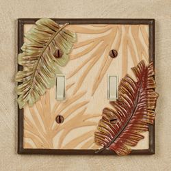 Tropic Palms Double Switch Multi Warm