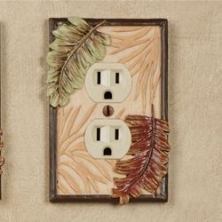 Tropic Palms Single Outlet Multi Warm