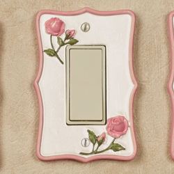 Bridal Rose Single Dimmer Rocker Blush