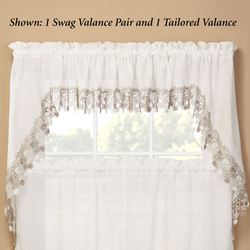 Misha Swag Valance Pair 56 x 38