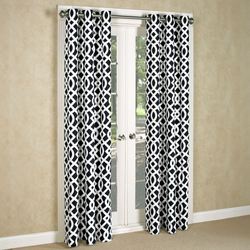 Trellis Grommet Curtain Pair