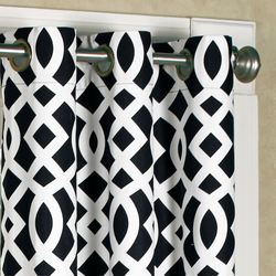 Trellis Grommet Curtain Pair