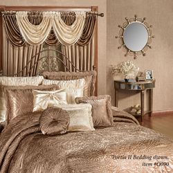Brigette Round Wall Mirror Champagne Bronze