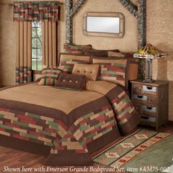 Pikeville Wall Mirror Brown