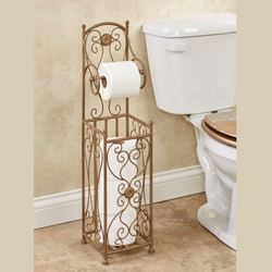 Kadalynn Toilet Paper Stand Satin Gold