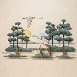 Savannah Serene Wall Sculpture Set Multi Pastel Set of Two