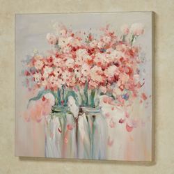 Abundance of Blooms Canvas Wall Art Multi Pastel