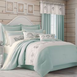 Waters Edge Comforter Set Pale Blue