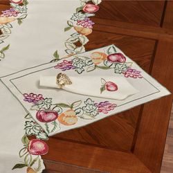Fruitful Placemats Oatmeal Set of Four