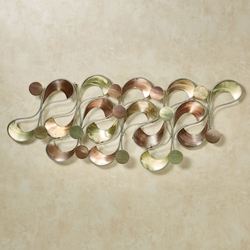 Deviate Wall Sculpture Multi Metallic