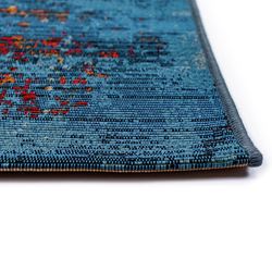 Asara Rug Runner Navy 111 x 76