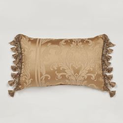 Monaco Tasseled Pillow Gold Rectangle