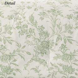 Floral Natalie Comforter Bed Set Peridot