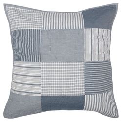 Sawyer Mill Blue Quilted Patchwork European Sham