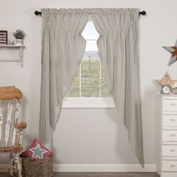 Hatteras Patch Prairie Curtain Pair Light Almond