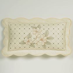 Southern Belle Embroidered Rectangle Pillow Butter