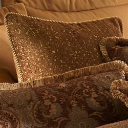 China Art Brown Corded Sham European
