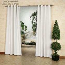 Gazebo Solid Color Long Grommet Curtain Panel 50 x 108