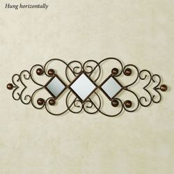 Falena Mirrored Wall Accent Bronze