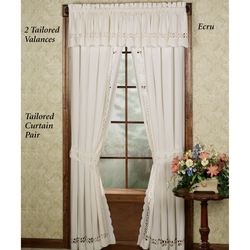 Hellina Tailored Curtain Pair