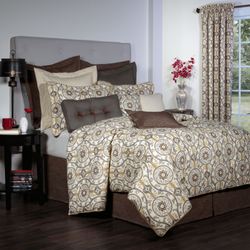Izmir Comforter Set Gray