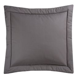 Izmir Solid Gray European Sham