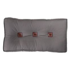 Izmir Tufted Pillow Gray Rectangle