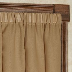 Tipton Semi Sheer Tailored Curtain Pair