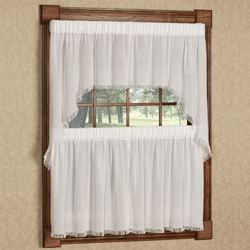 Tipton Semi Sheer Tailored Tier Pair