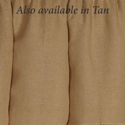 Tipton Semi Sheer Tailored Tier Pair