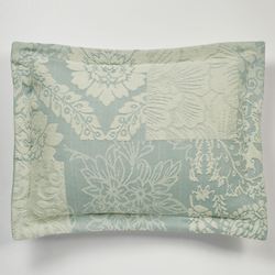 Maisonette Flanged Sham Blue