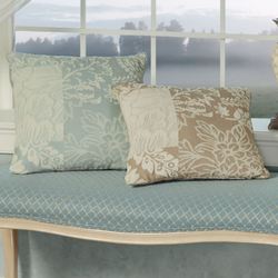 Maisonette Tailored Pillow Blue 18 Square