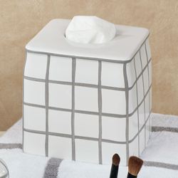 Keagan Tissue Cover Gray