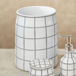 Keagan Wastebasket Gray