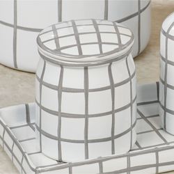 Keagan Cotton Jar Gray