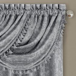 Scarlet Back Tab Curtain Panel