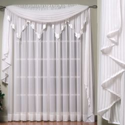 Nimbus Stripe Scarf Valance