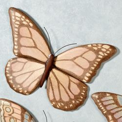 Monarch Butterfly Wall Art Multi Pastel