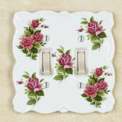 Ellie Rose Double Switch White