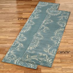 Kamaria Rug Runner Parisian Blue