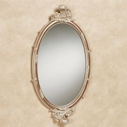 Alynna Oval Wall Mirror Mocha