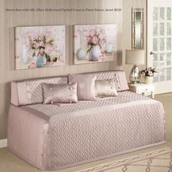 Blooming Vases Canvas Wall Art Set Pink Set of Two