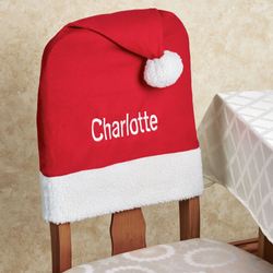 Santa Hat Chair Back CoverImage