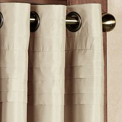 Oxford Pleat Grommet Curtain Panel
